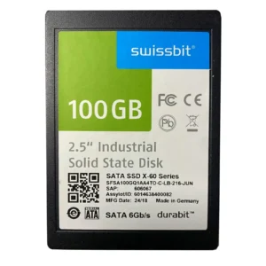 Swissbit 100GB Industrial SSD | X-60 Series | Extended Temp